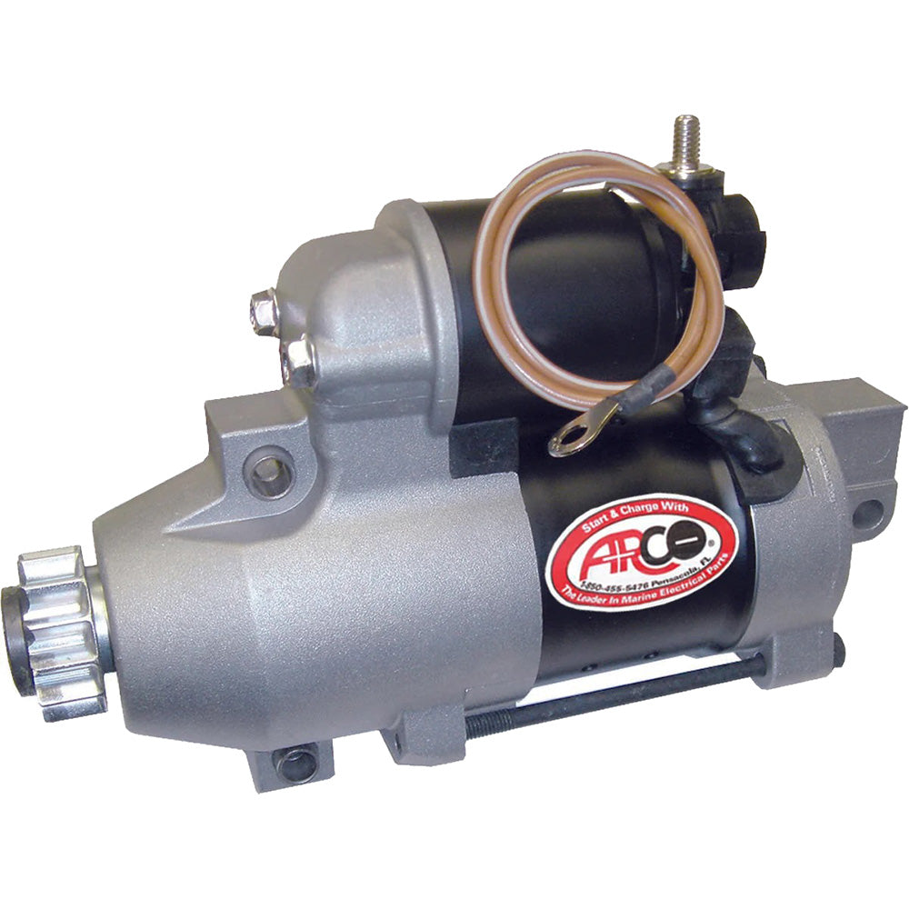 ARCO Marine Premium Replacement Outboard Starter fYamaha 200225HP 13 Tooth 3434