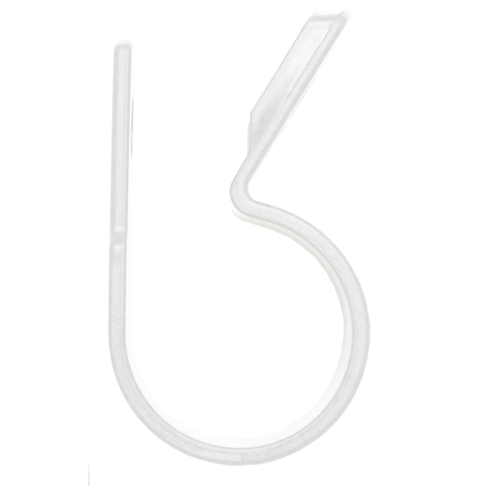 Pacer Nylon CClamps 112 Natural Color 25 Pack BCCH2425