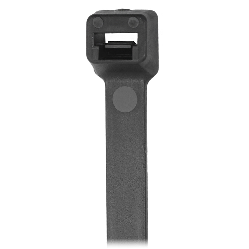 Pacer 11 Cable Tie Black 50lb Tensile Strength 3 Bundle Diameter 100 Piece Bag CT3S100BK