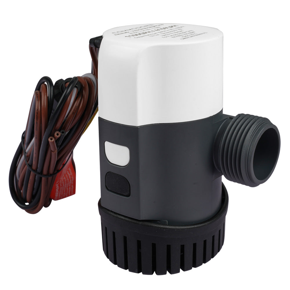 Commodore 1100 GPH NonAutomatic Bilge Pump 12V CMA311100B