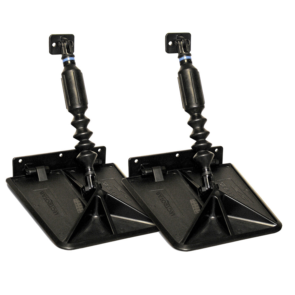 Smart Tab SX Composite Trim Tabs by Lectrotab 95 x 10 f1216 Boat w40 80HP Black SX951040