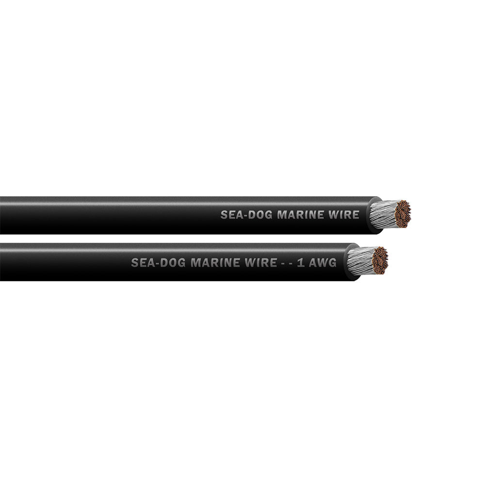 SeaDog 1 AWG Black Battery Cable 300 8001015