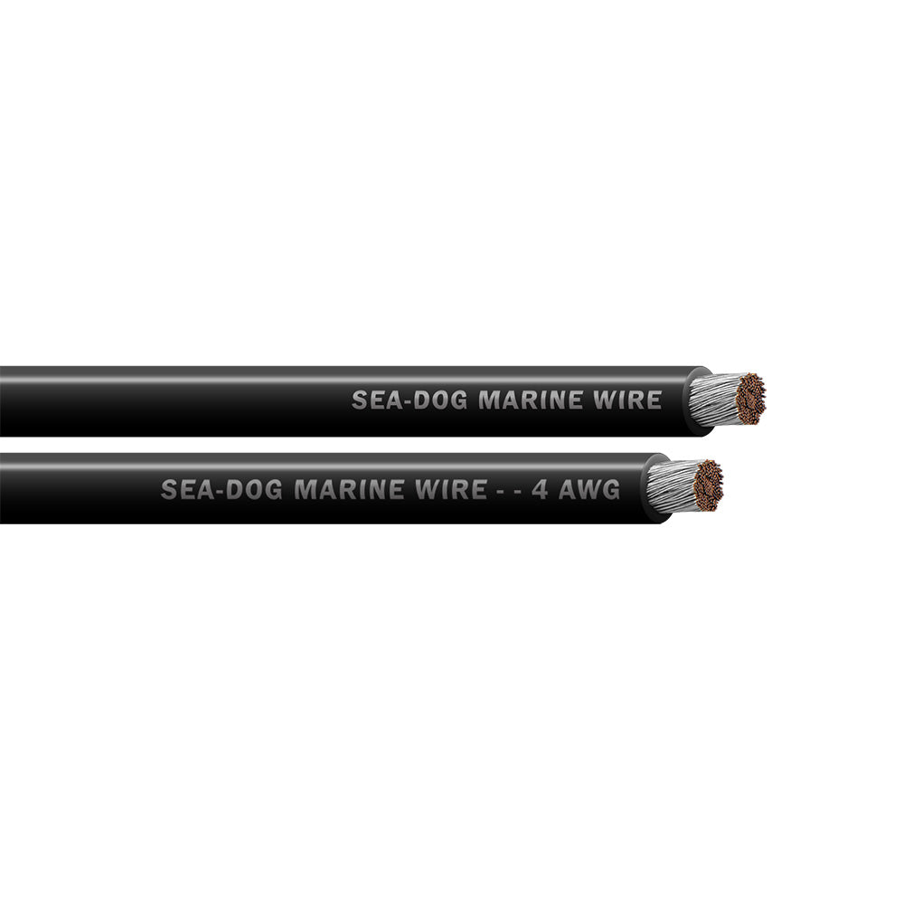 SeaDog 4 AWG Black Battery Cable 250 8004014