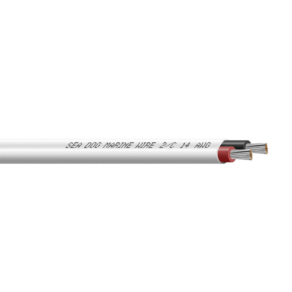 SeaDog 142 AWG Flat Duplex Wire RedBlack 100 8014202