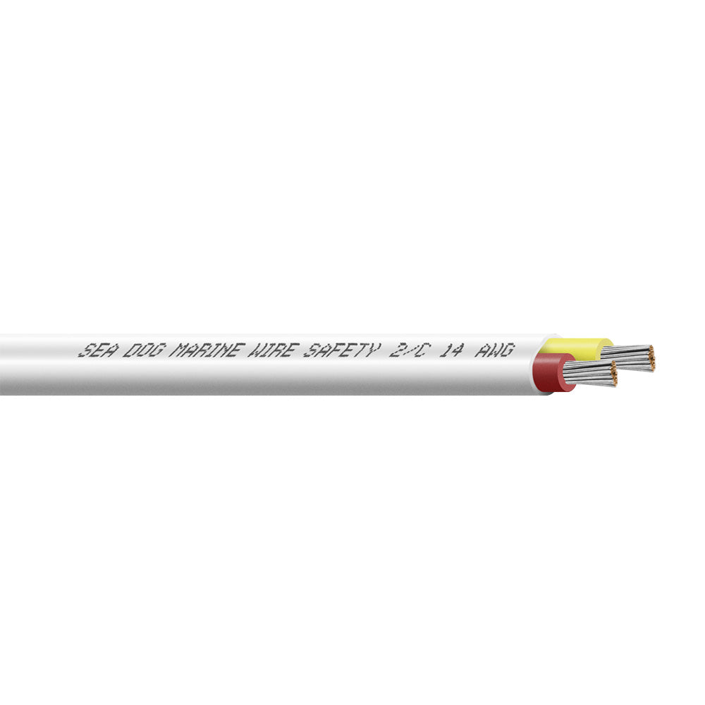 SeaDog 142 AWG Flat Duplex Safety Wire RedYellow 1000 8014229