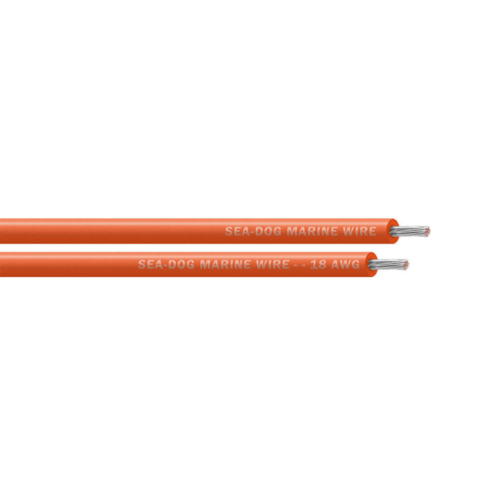 SeaDog 18 AWG Orange Primary Wire 1000 8018089
