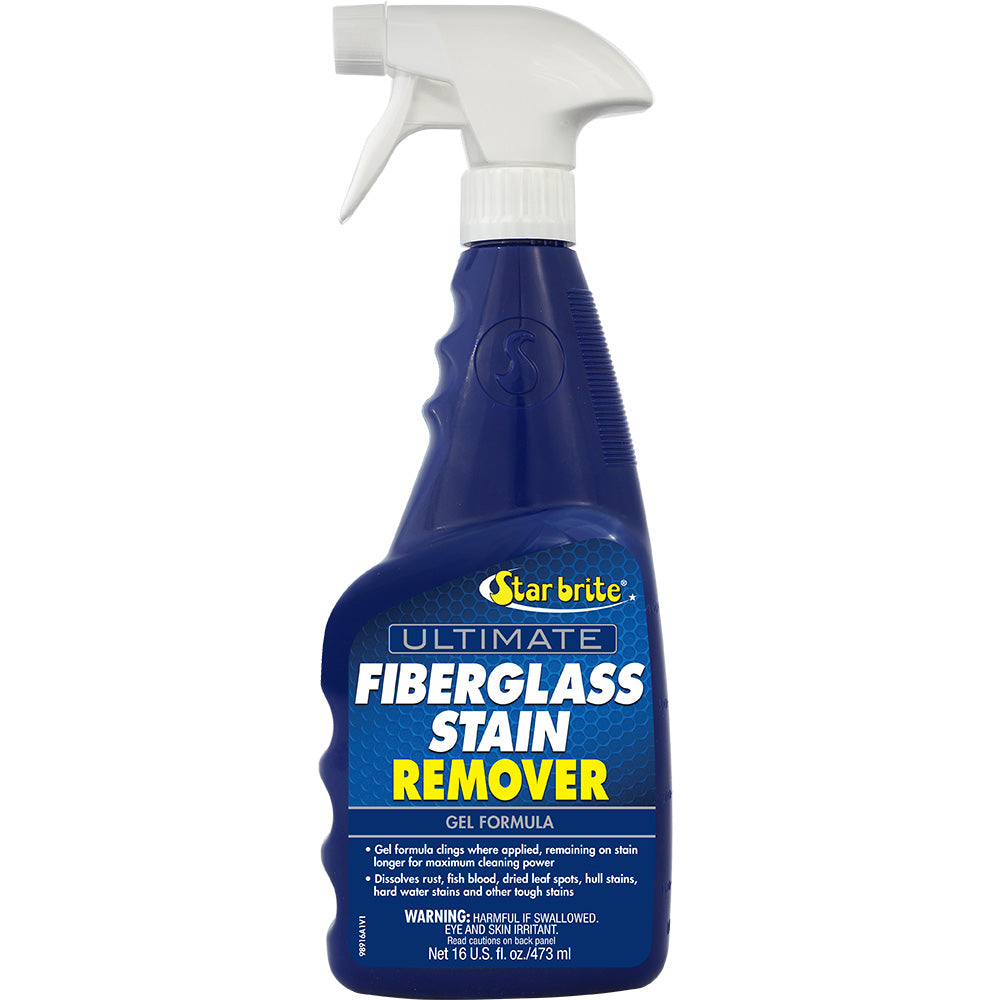 Star brite Ultimate Fiberglass Stain Remover Gel Formula 16 oz 98916