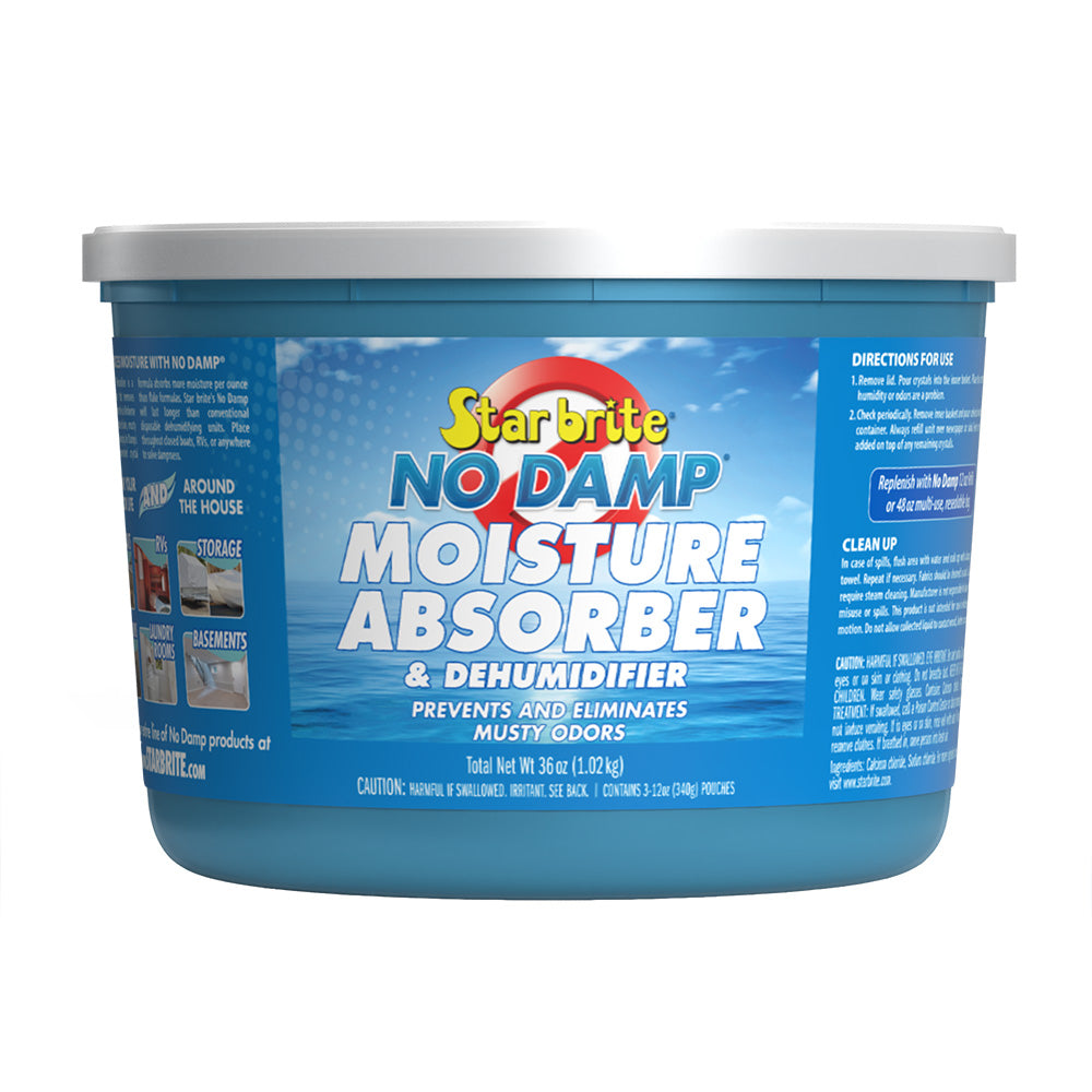 Star brite No Damp Moisture Absorber Dehumidifier 36 oz 85401