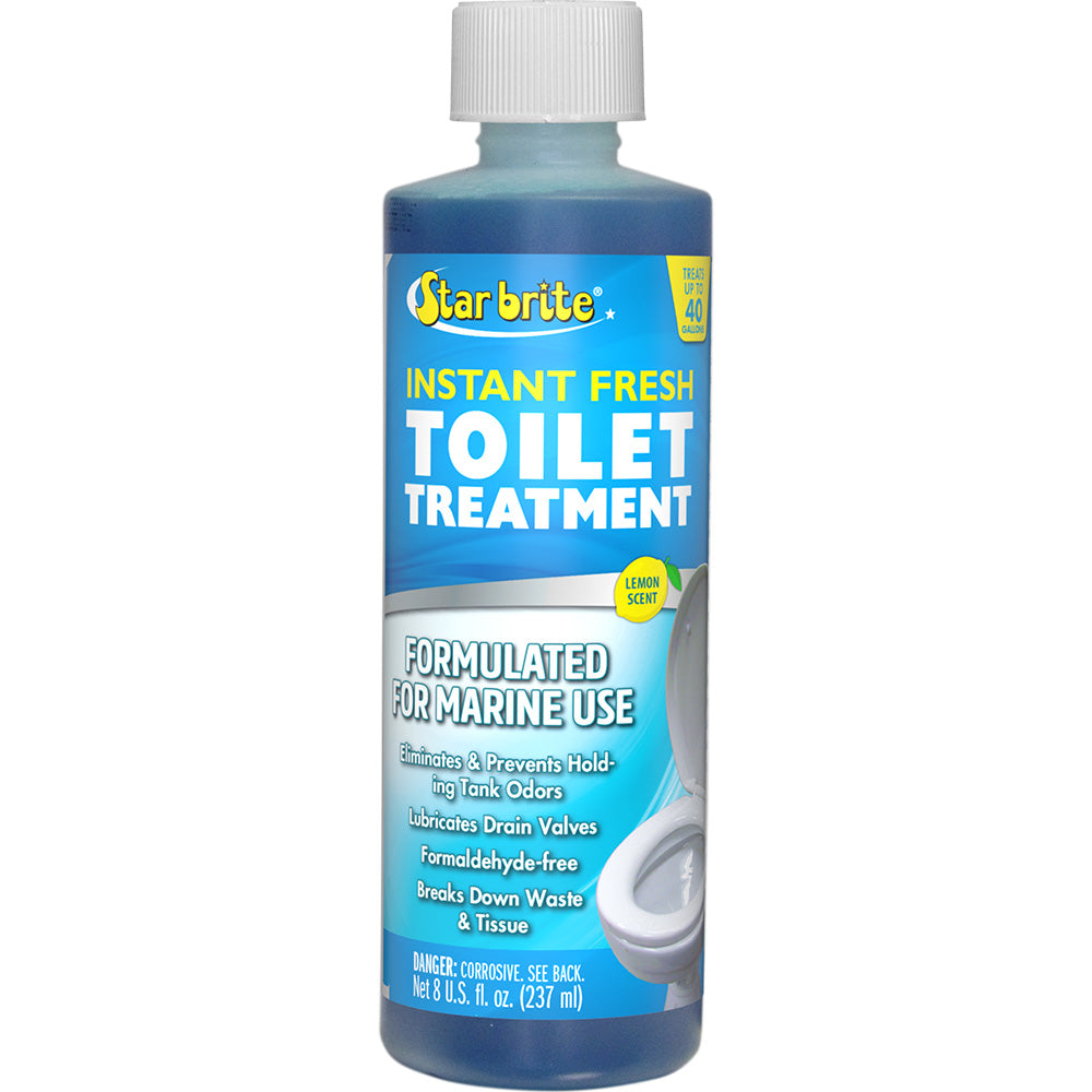 Star brite Instant Fresh Toilet Treatment Lemon Scent 8 oz 6 Pack 71761