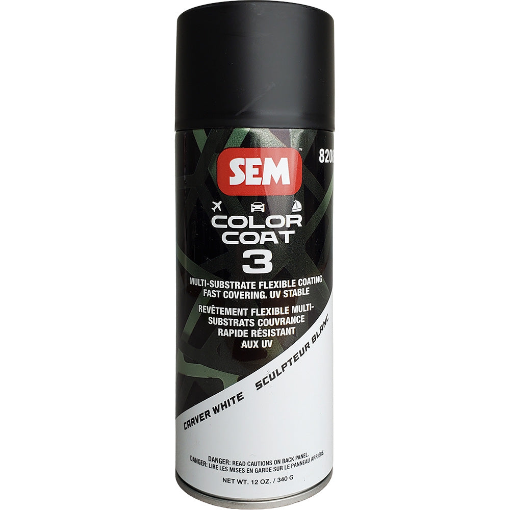 SEM Color Coat 3 Carver White 12 oz 82083
