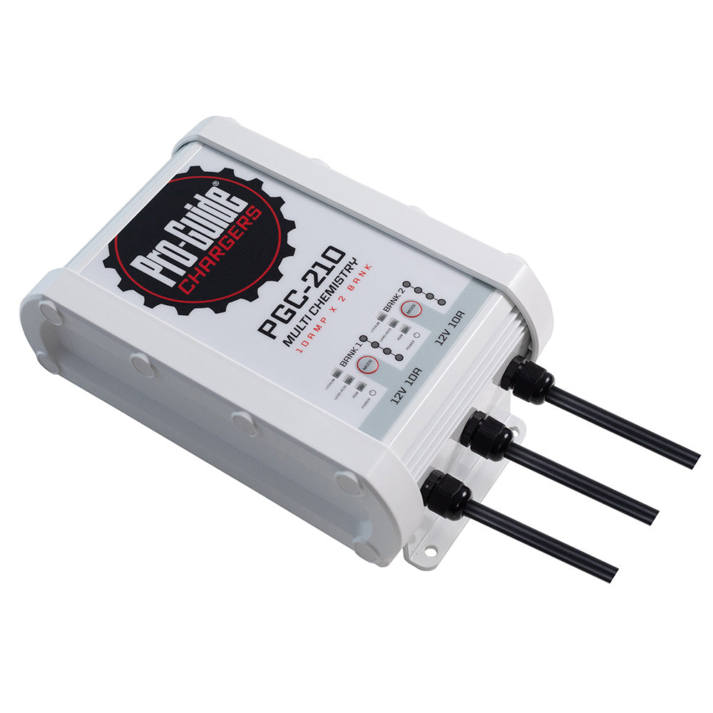 ProGuide 2 Bank OnBoard Battery Charger 12V 10Amp PGC210