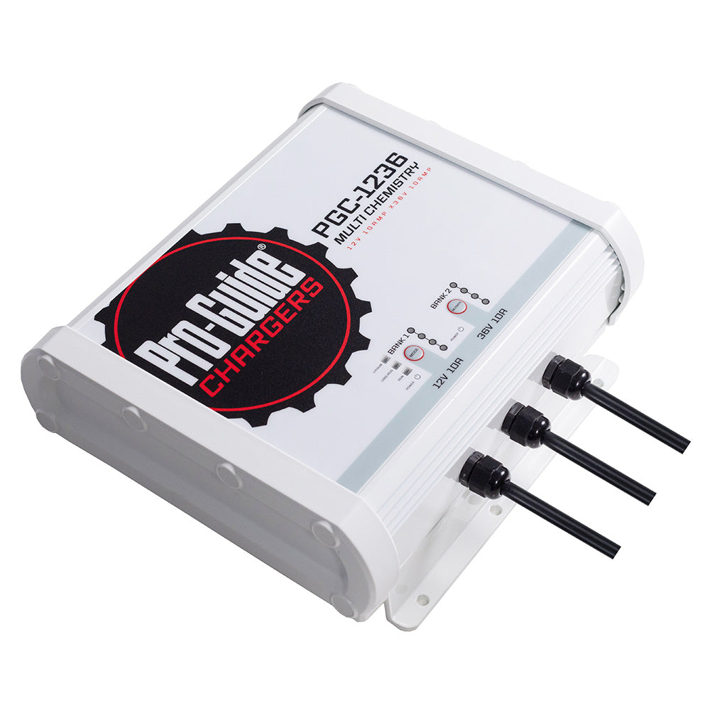 ProGuide 2 Bank OnBoard Battery Charger 1 12V 1 36V 20Amp PGC1236