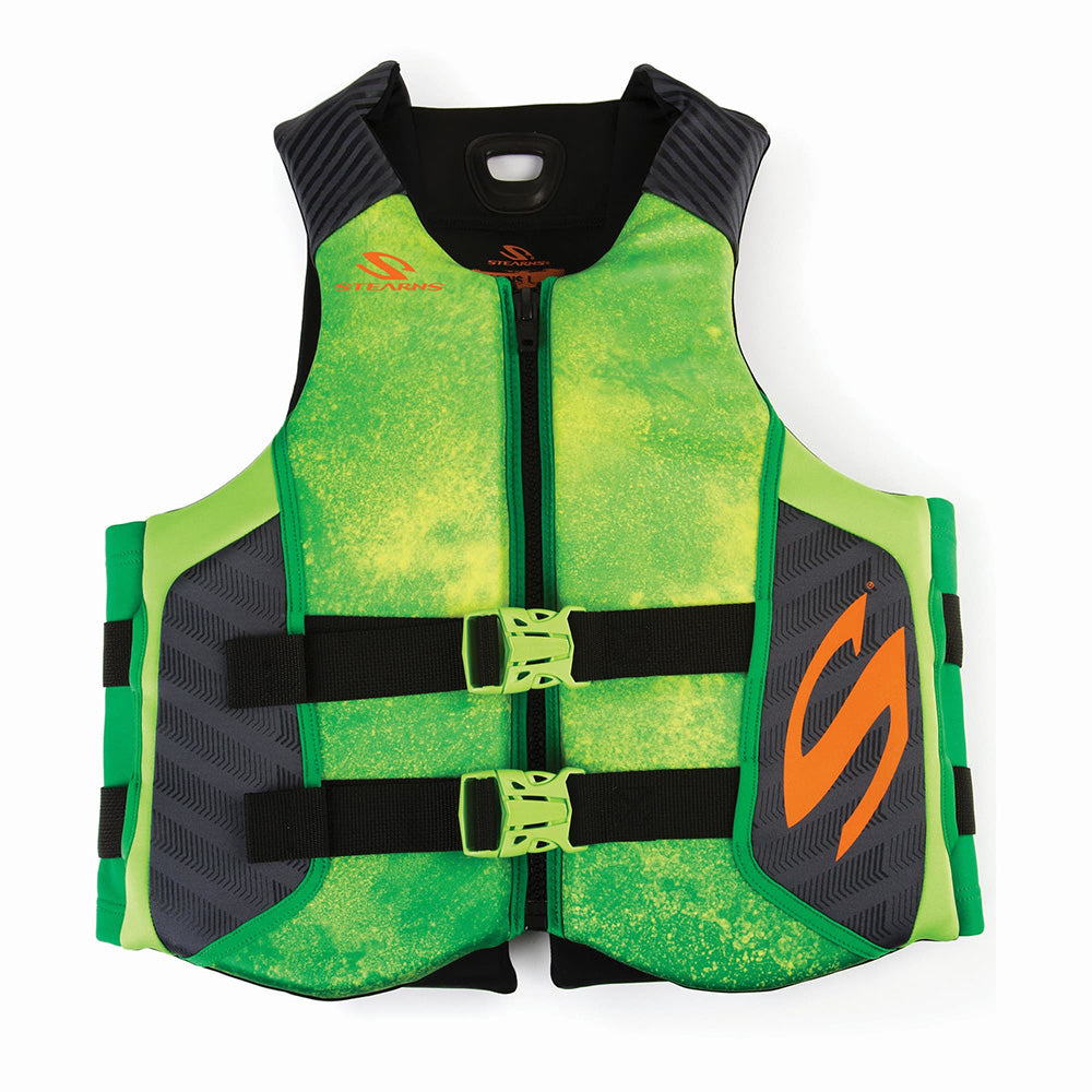 Stearns Adult Hydroprene Life Vest Green Medium 2000037992