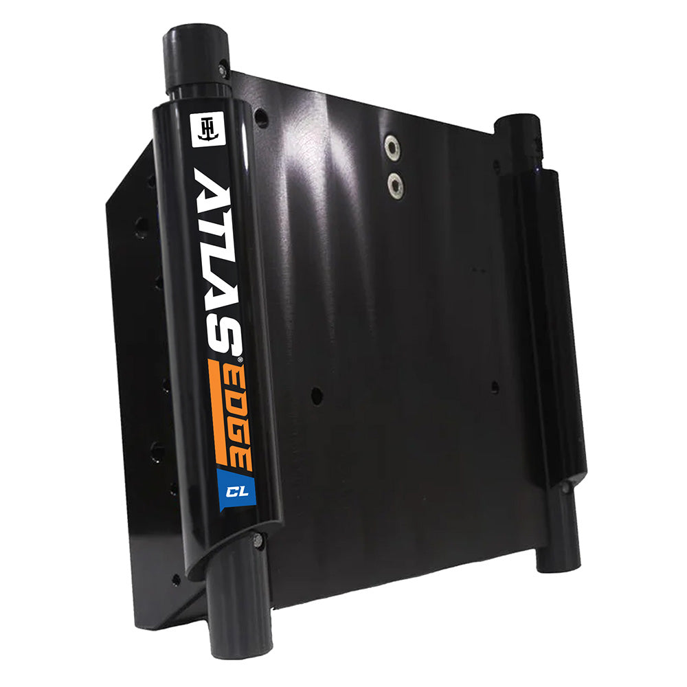 TH Marine ATLAS EDGE 10 Set Back Hydraulic Jack Plate Classic Black AHJE10VBDP