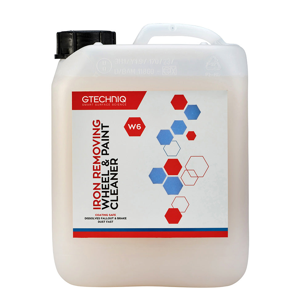 Gtechniq Auto W6 Iron Removing Wheel Paint Cleaner 5 Liter W6 5