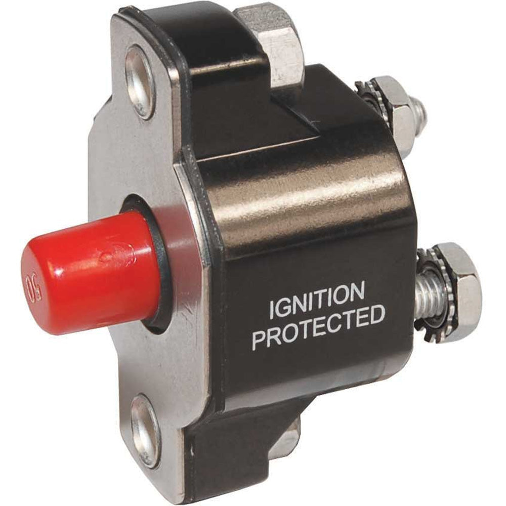 Blue Sea 2141 Medium Duty Push Button ResetOnly 40A 2141