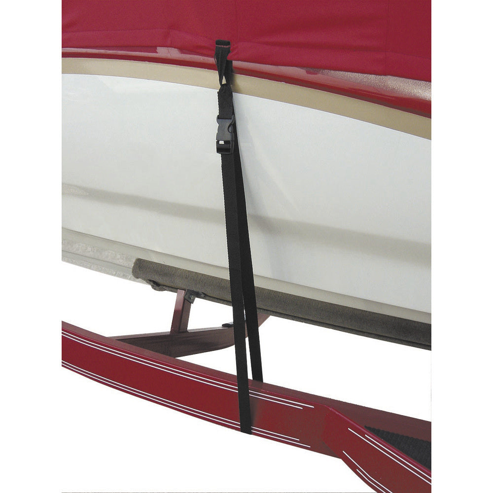 BoatBuckle SnapLock Boat Cover TieDowns 1 x 4 6Pack F14264