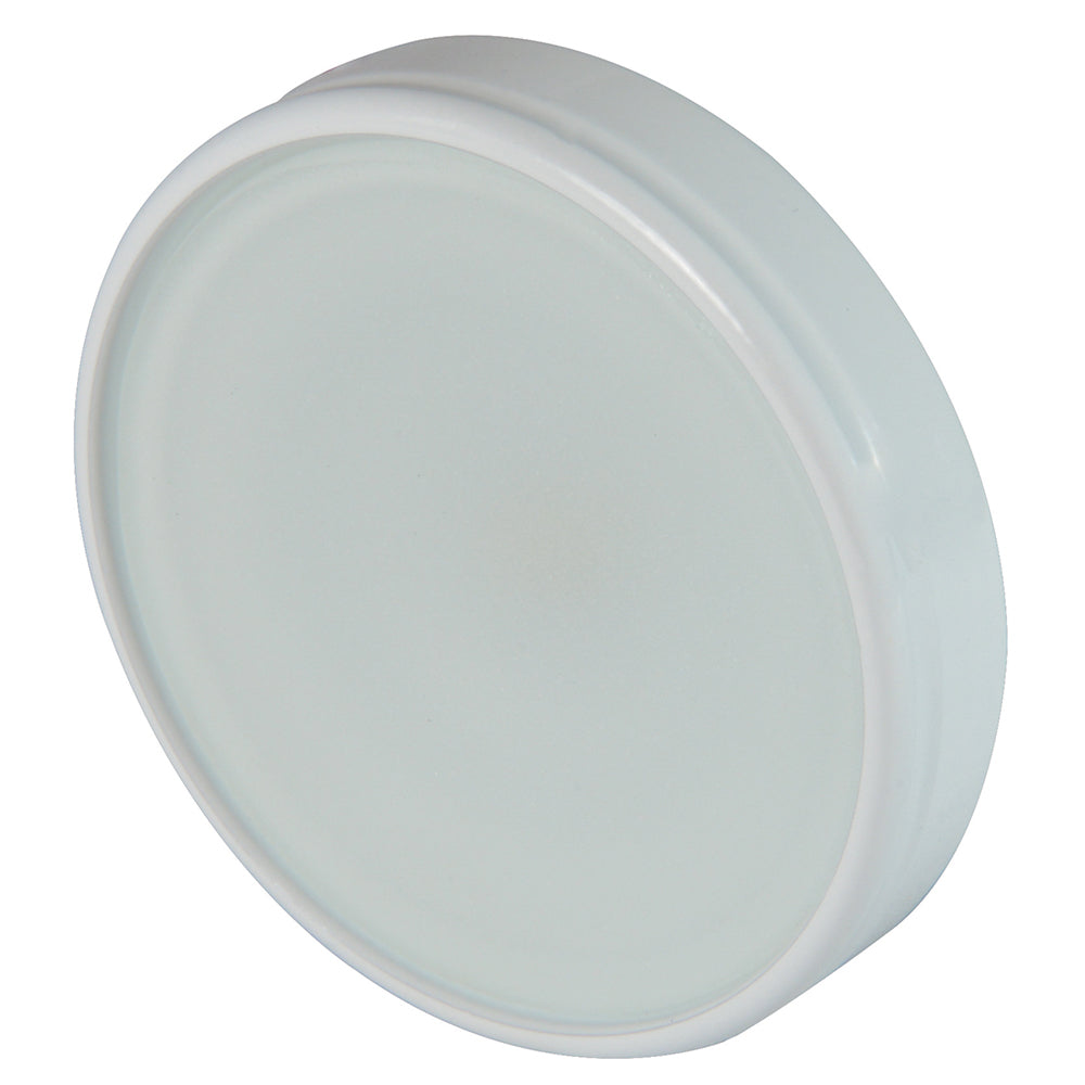 Lumitec Halo Flush Mount Down Light White Finish White NonDimming 112823