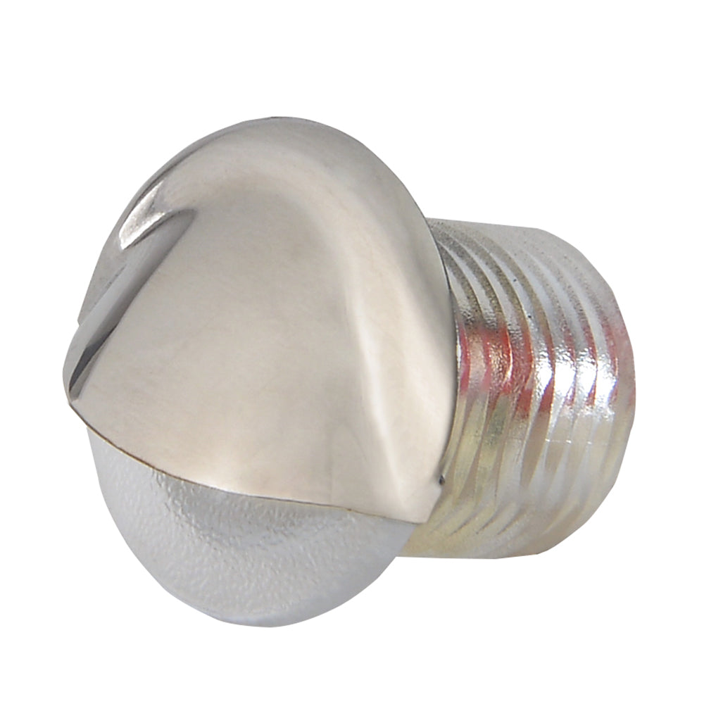 Lumitec Aruba Courtesy Light Polished SS Finish White NonDimming 101144