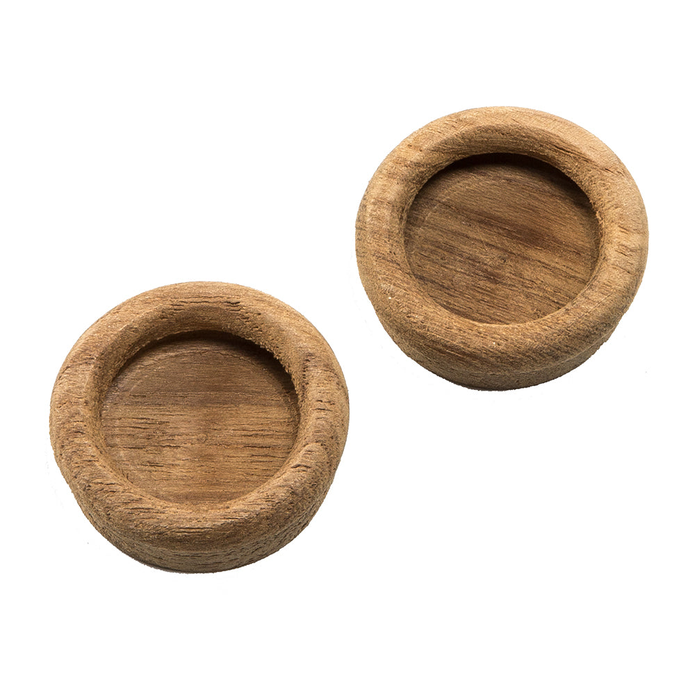 Whitecap Teak Round Drawer Pull 138 Round 2 Pack 60127A