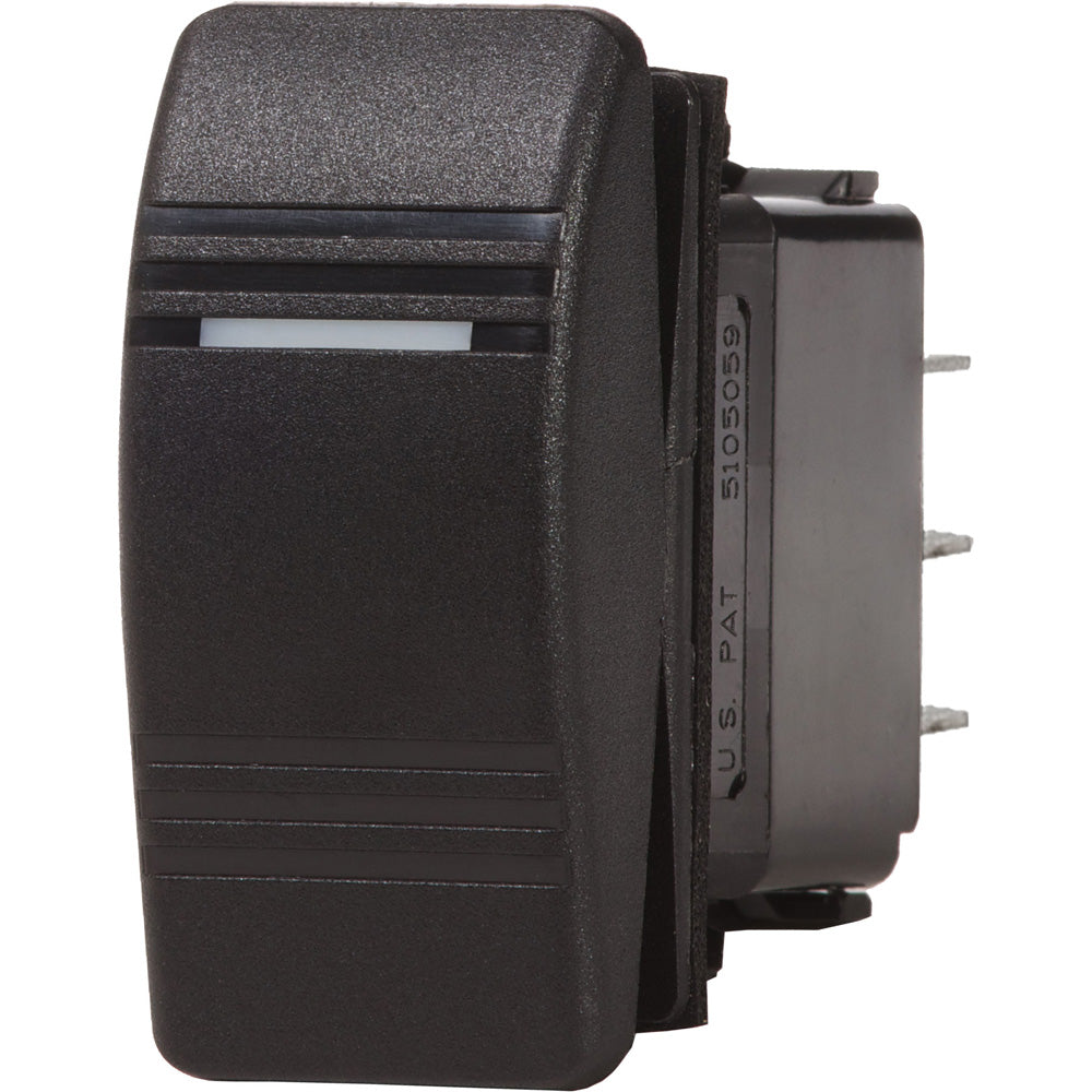 Blue Sea 7945 Contura III Switch SPDT ONOFFON Black 7945