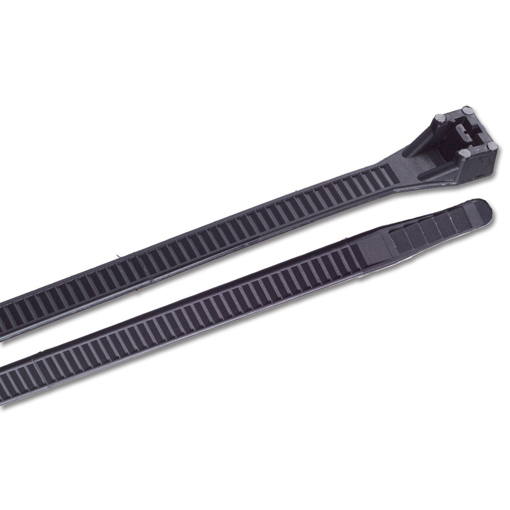 Ancor 15 UV Black Heavy Duty Cable Zip Ties 25 Pack 199259