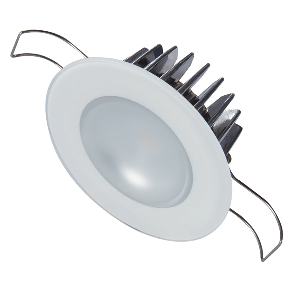 Lumitec Mirage Flush Mount Down Light Spectrum RGBW Glass Bezel 113197