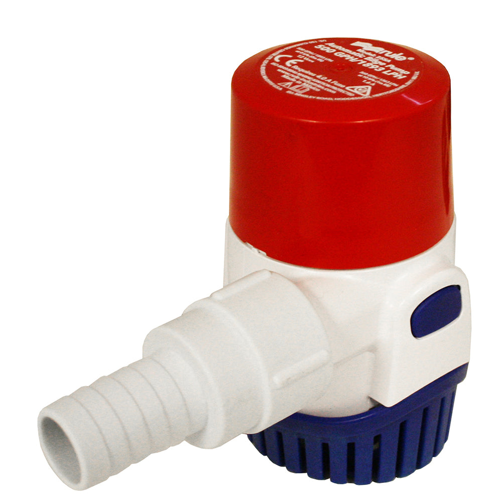 Rule 500GPH Electronic Sensing Bilge Pump 24V 25SA24