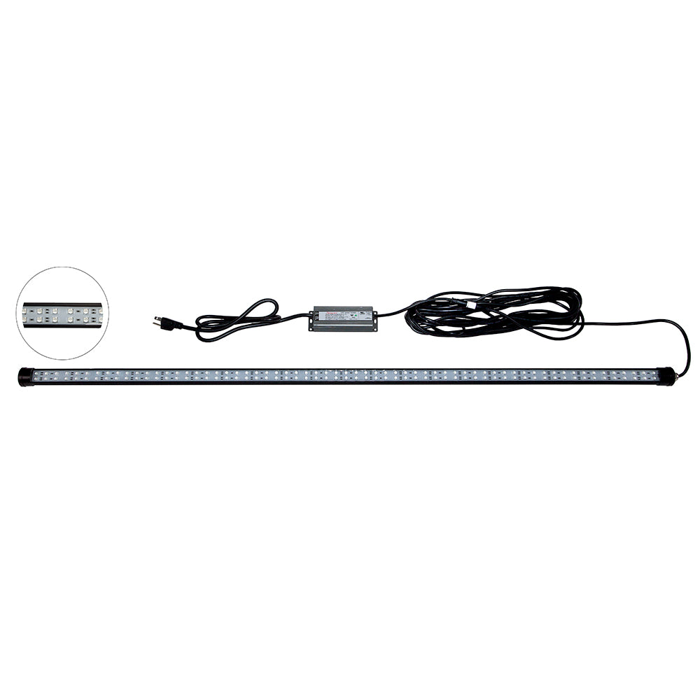 Hydro Glow DM260G 40W120VAC Dock Mounted Fishing Light Green DM260G