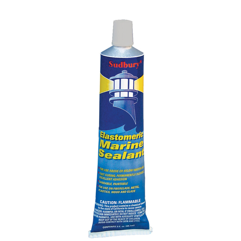 Sudbury Elastometric 3 oz 89ml Sealant Tube Clear 321