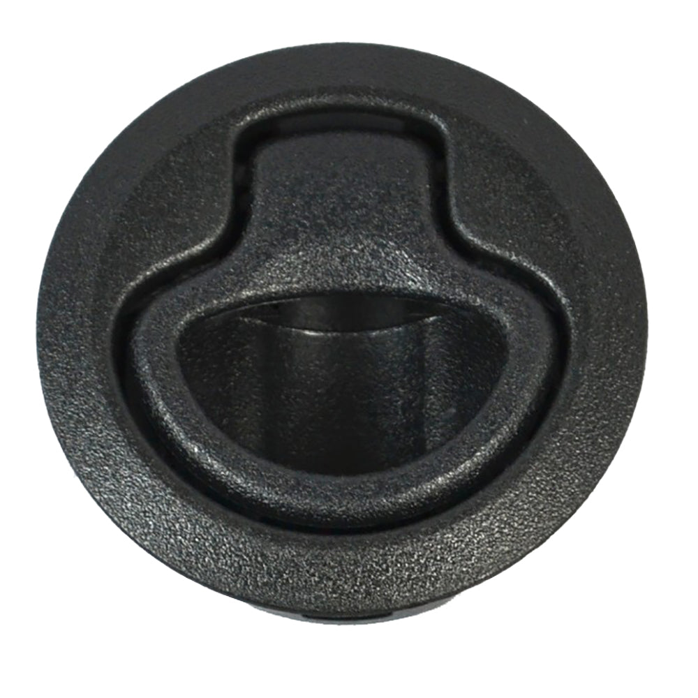 Southco Flush Pull Latch Pull To Open NonLocking Black Plastic M163