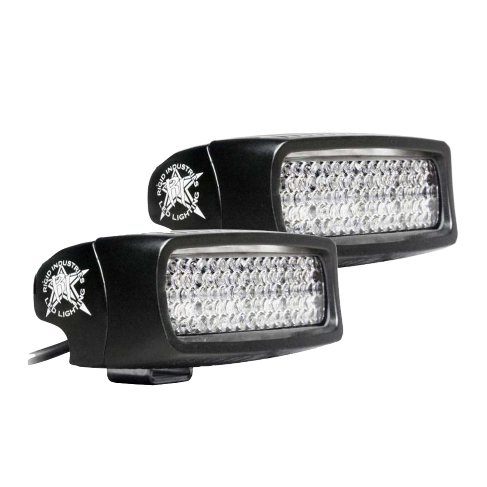 RIGID Industries SRQ PRO Back Up Light Kit Surface Mount Diffused Pair Black 980023