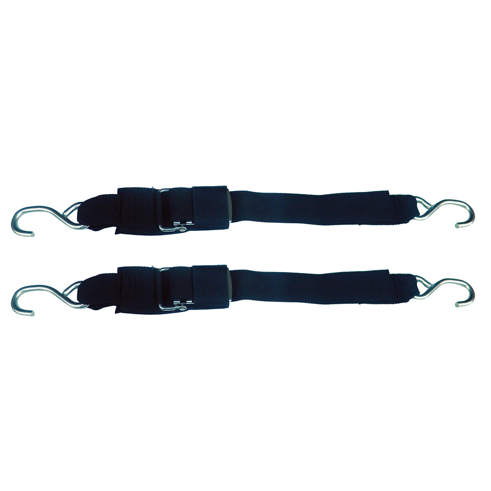Rod Saver Stainless Steel Quick Release Transom TieDown 2 x 6 Pair SSQRTD6