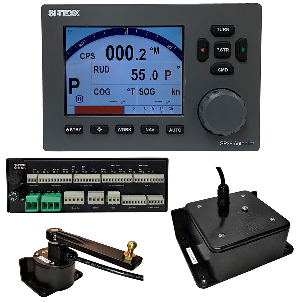 SITEX SP382 Autopilot Core Pack Including Flux Gate Compass Rotary Feedback No Pump SP382