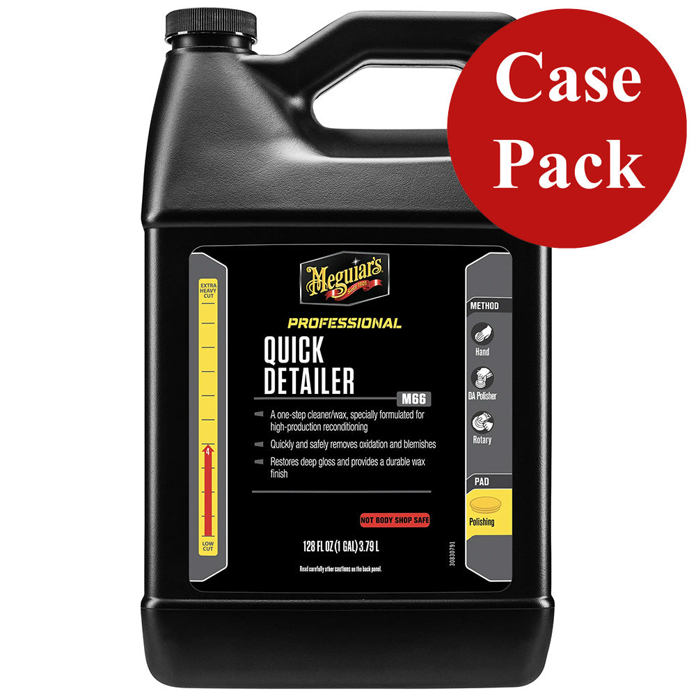 Meguiars Mirror Glaze Quick Detailer 1 Gallon Case of 4 M6601CASE