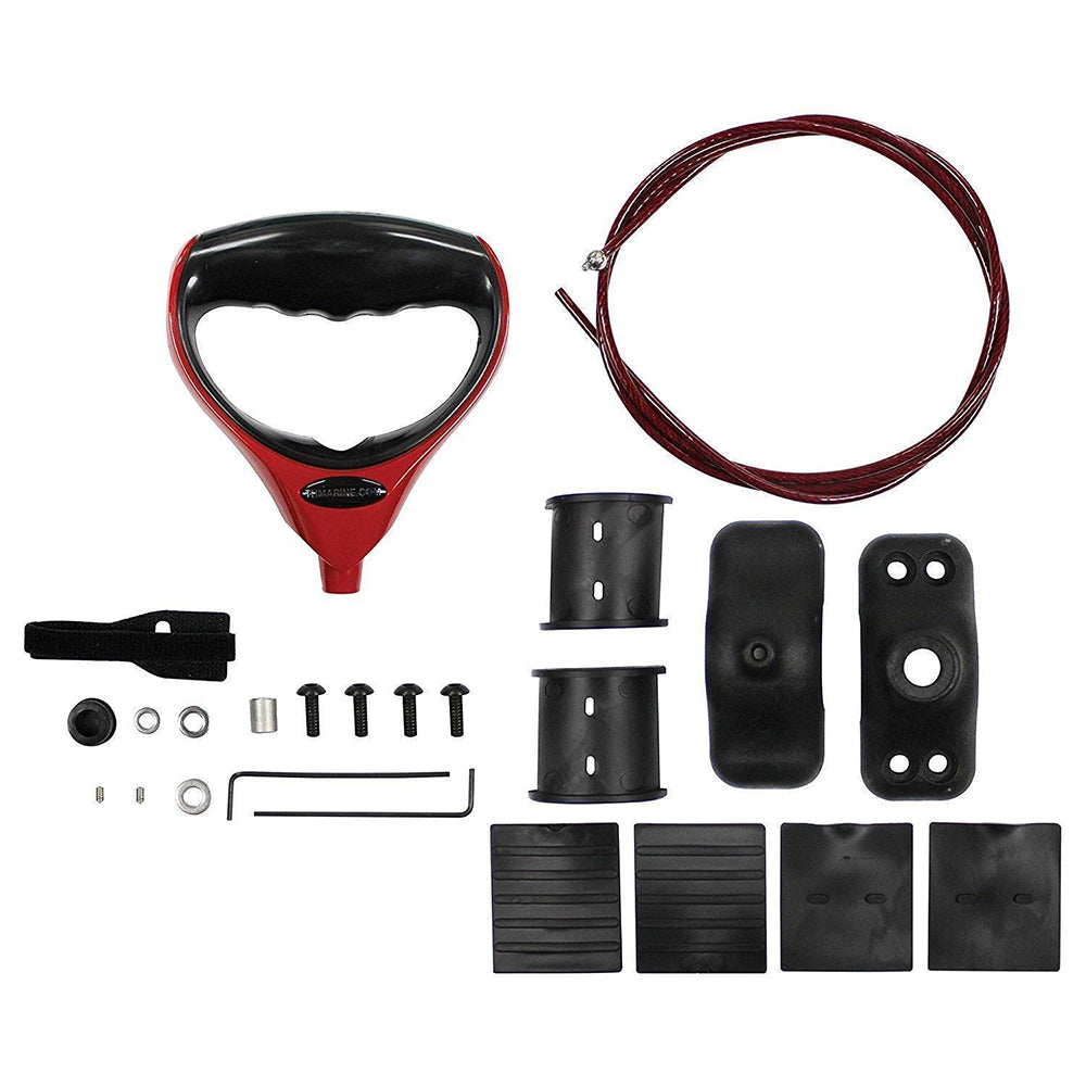 TH Marine GForce Trolling Motor Handle Cable wTrolling Motor Clamp Red GFHCA1RDP