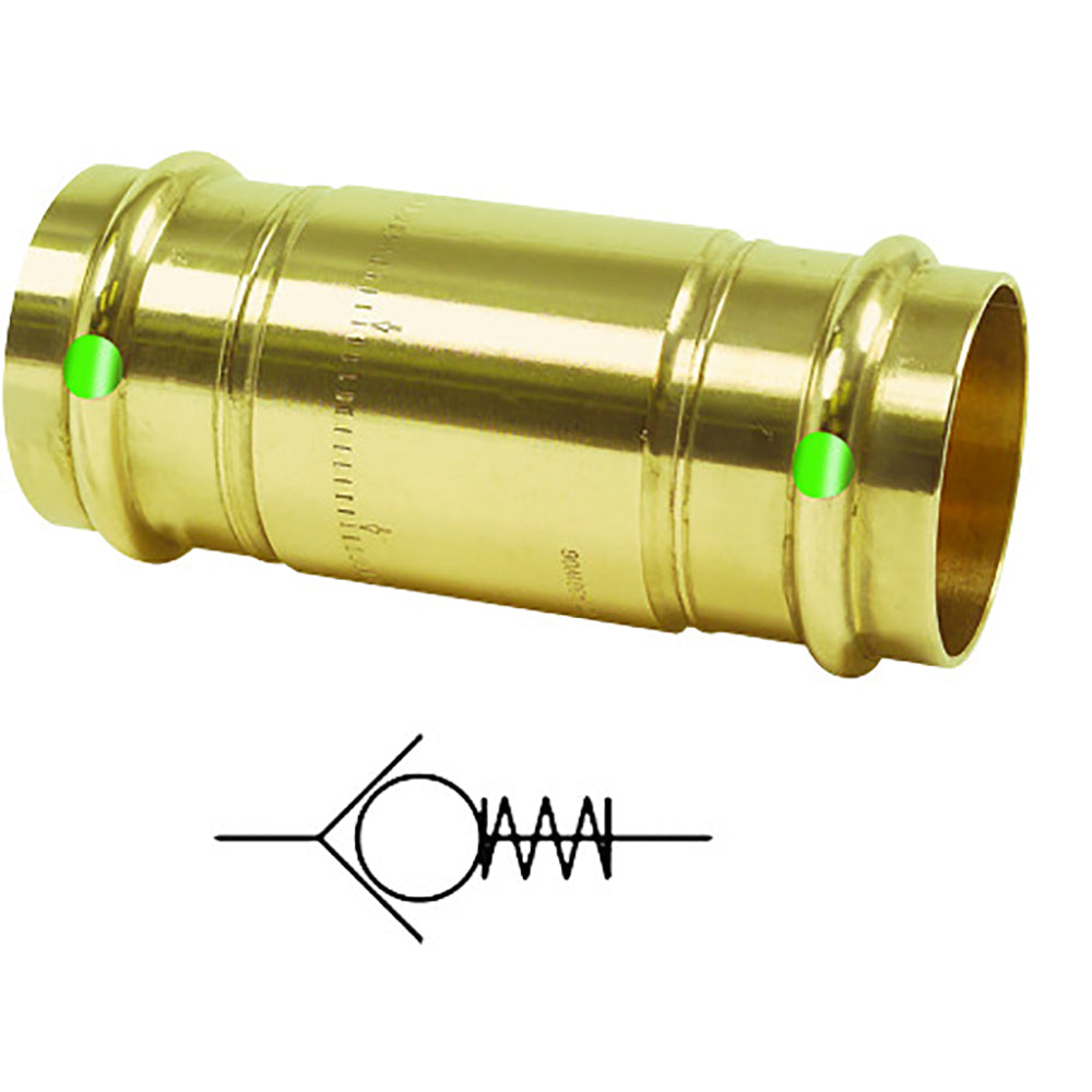 Viega ProPress 114 Zero Lead Check Valve Double Press Connection Smart Connect Technology 79050
