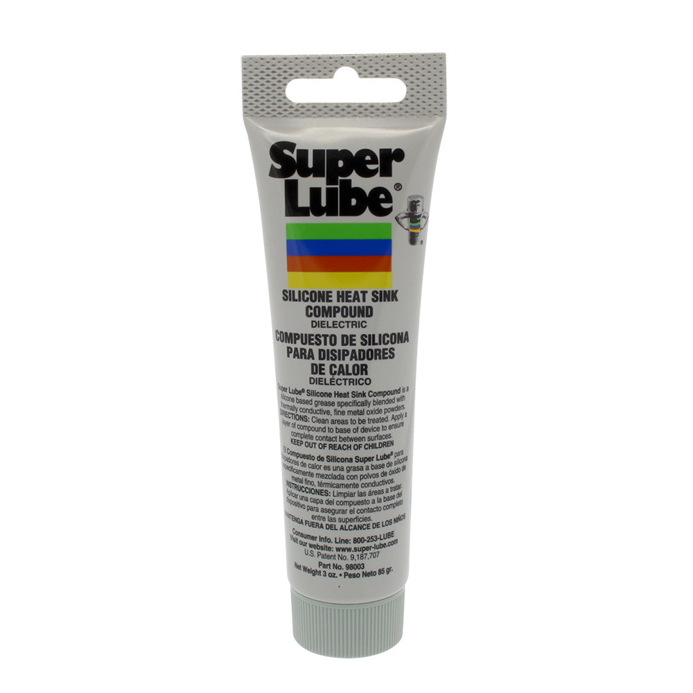 Super Lube Silicone Heat Sink Compound 3oz Tube 98003