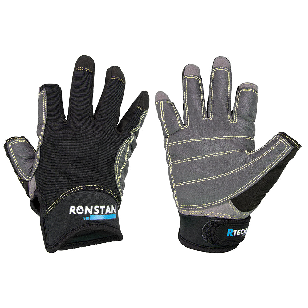 Ronstan Sticky Race Gloves 3Finger Black M CL740M