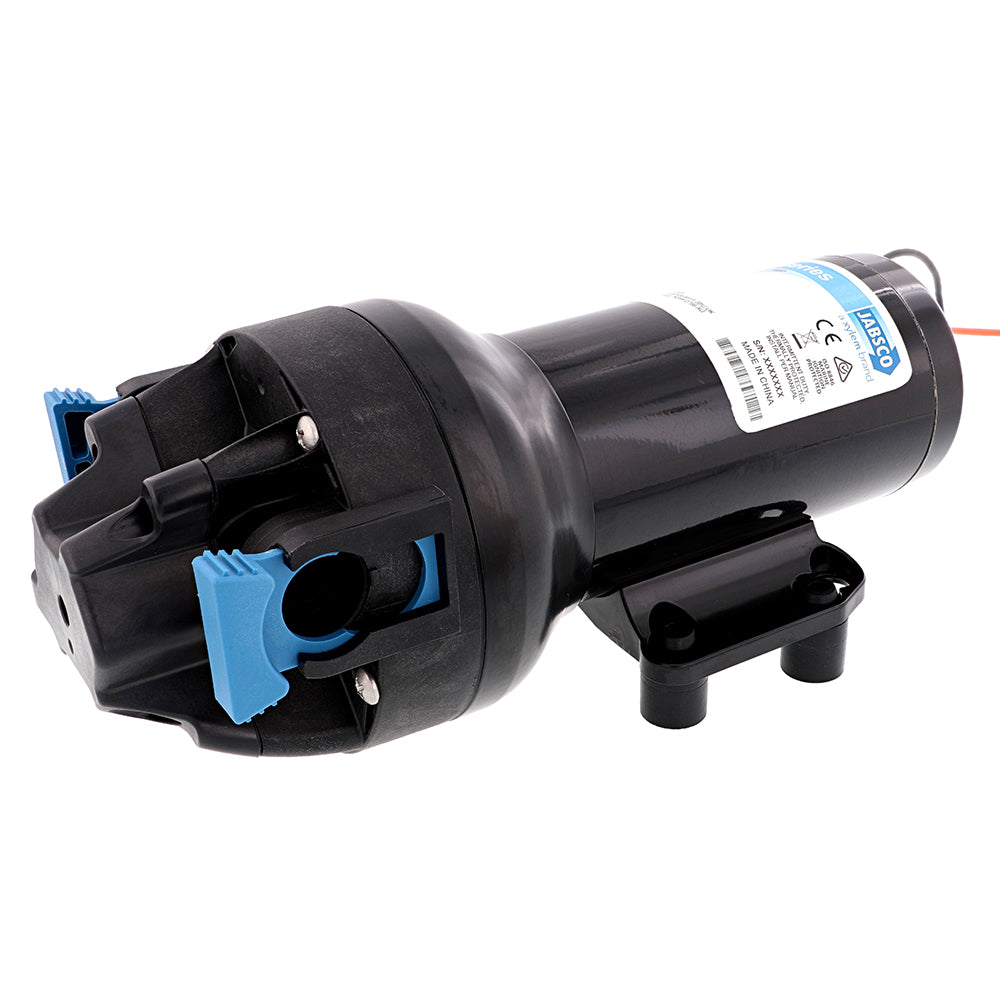 Jabsco HotShot HD6 Heavy Duty Washdown Pump w25 HoseCoil 12V 6 GPM 70 PSI P601J219N4A