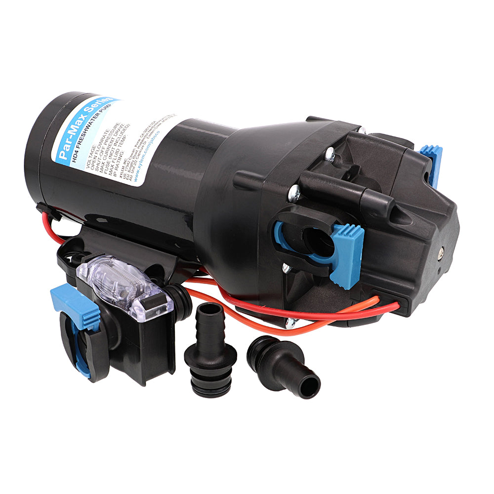 Jabsco ParMax HD4 Heavy Duty Water Pressure Pump 12V 4 GPM 60 PSI Q401J118S3A