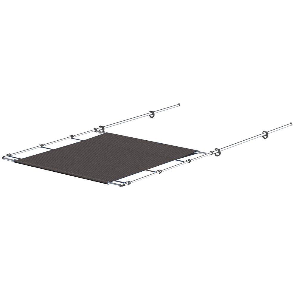 SureShade PTX Power Shade 51 Wide Stainless Steel Grey 2021026257
