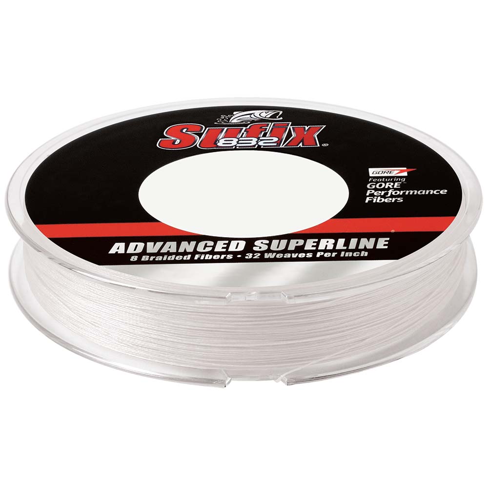 Sufix 832 Advanced Superline Braid 30lb Ghost 150 yds 660030GH
