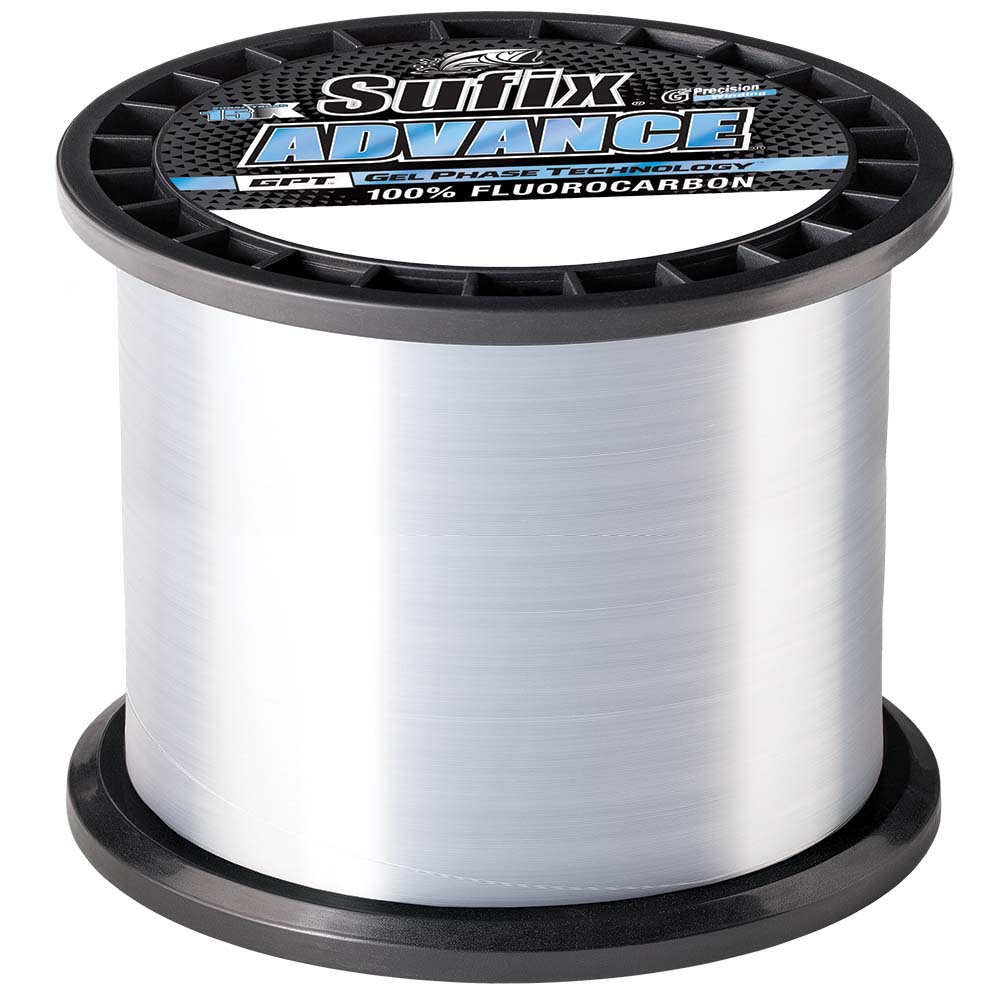 Sufix Advance Fluorocarbon 10lb Clear 1200 yds 6791010C