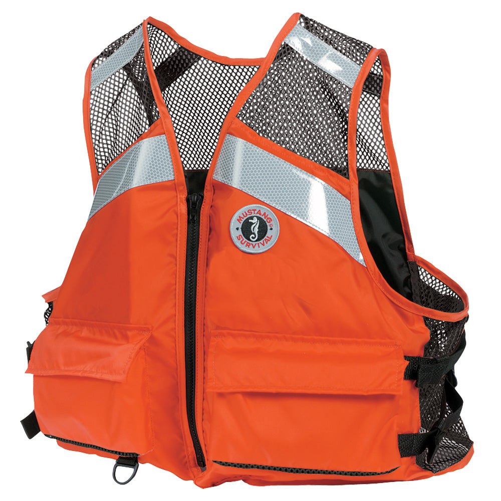 Mustang Industrial Mesh Vest Orange LargeXL MV1254T12LXL216