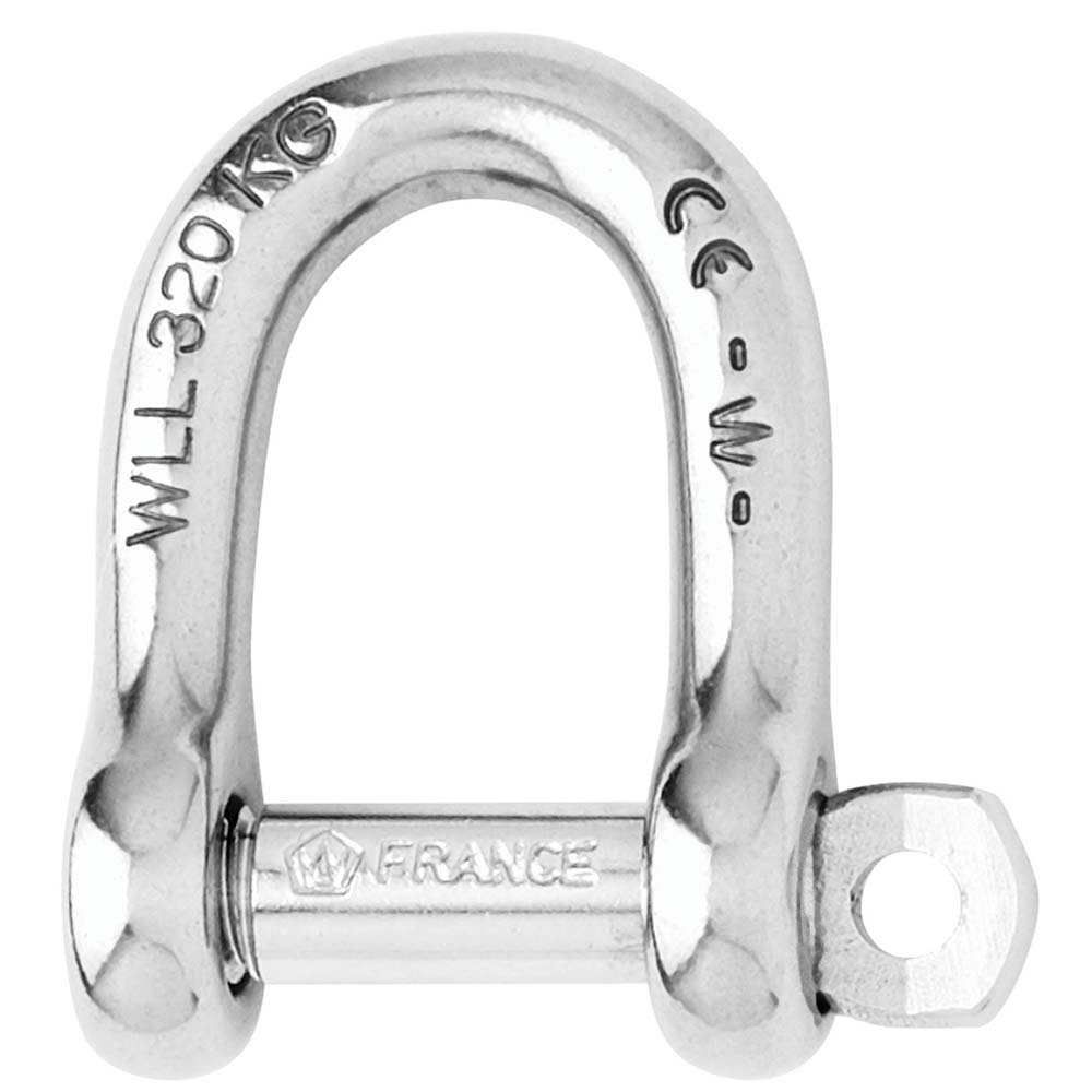 Wichard SelfLocking D Shackle Diameter 10mm 1332 1205W
