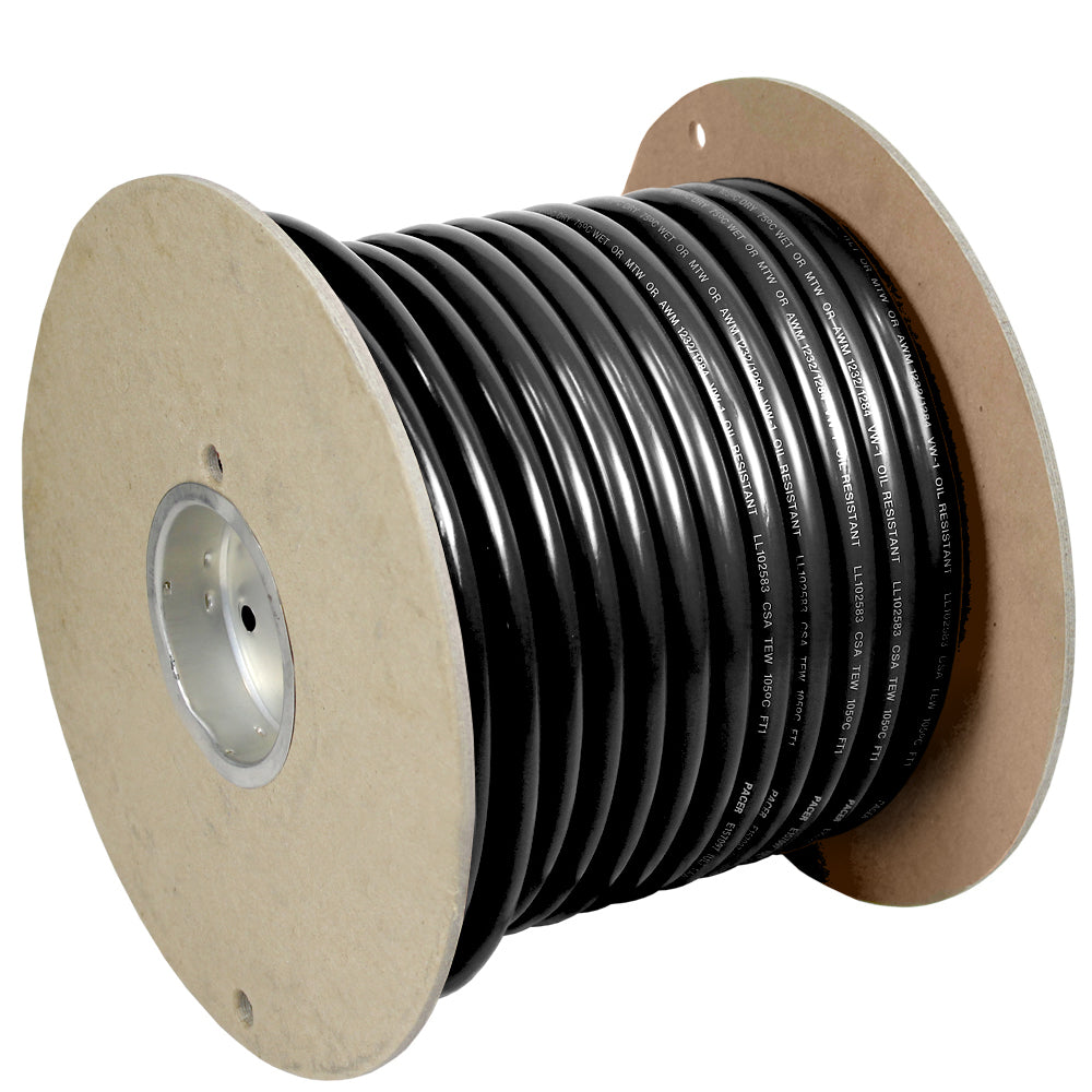 Pacer Black 6 AWG Battery Cable 100 WUL6BK100