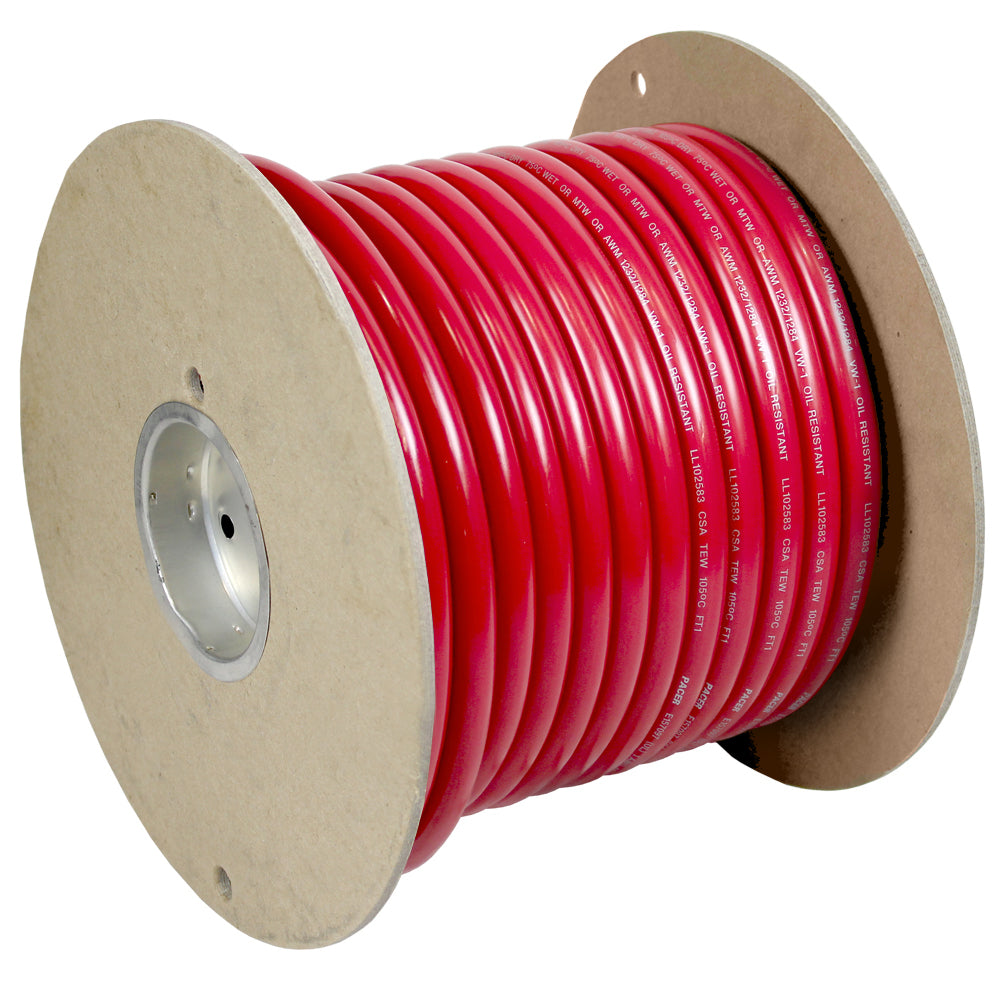 Pacer Red 6 AWG Battery Cable 100 WUL6RD100