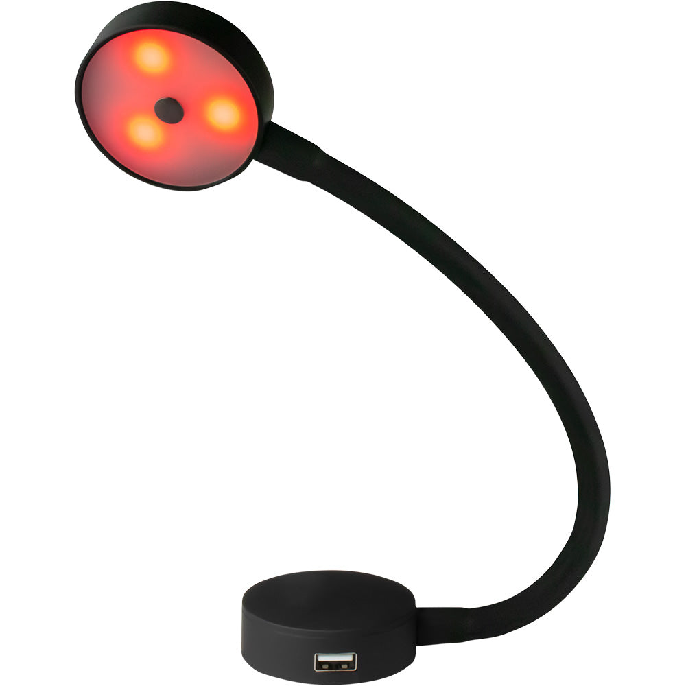 SeaDog LED Flex Neck DayNight Light wUSB Socket Red White Light 4049393