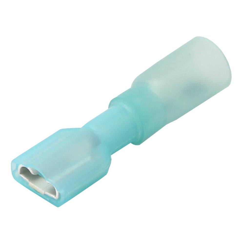 Pacer 1614 AWG Heat Shrink Female Disconnect 100 Pack TDE14250FI100